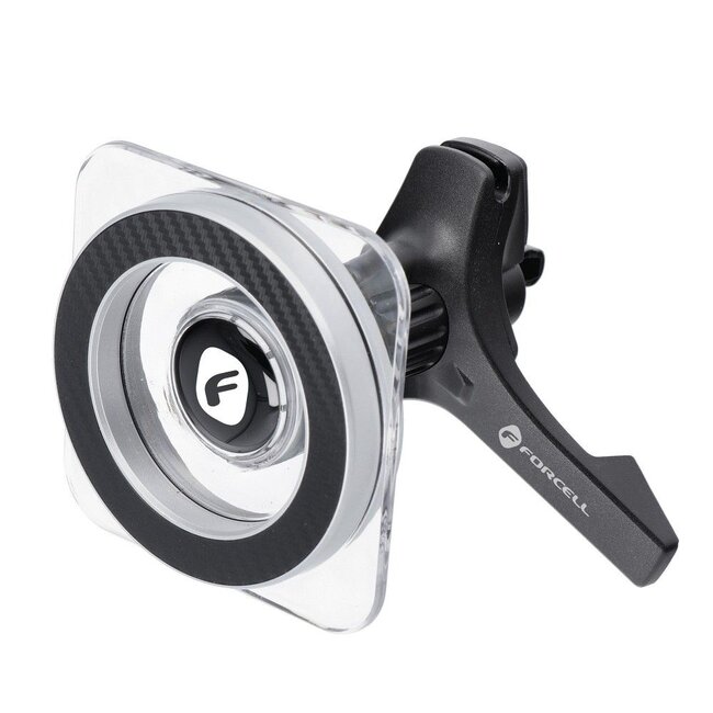 Forcell - Autohouder geschikt voor Telefoon met MagSafe - 360 draaibaar  - Ventilatierooster - Zwart