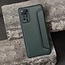 Case2go - Hoesje geschikt voor Xiaomi Redmi Note 13 5G - Schokbestendige Book Case - Donker Groen