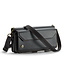 CaseMe - Telefoonhoesje geschikt voor Apple iPhone 15 Pro Max - Wallet Book Case met Schouder Strap - Zwart