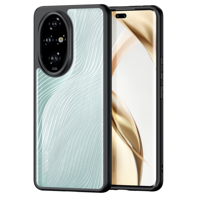 Dux Ducis - Telefoon hoesje geschikt voor de Honor 200 Pro - Back Cover - Aimo Series - Zwart