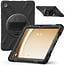 Case2Go- Tablet Hoes geschikt voor Samsung Galaxy Tab A9 Plus (2023) - Hand Strap Heavy Armor Case - Zwart