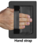 Case2go - E-reader hoes geschikt voor Kobo Clara Colour/ BW - Sleepcover - Auto/Wake functie - Met handstrap - Witte Bloesem