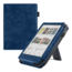 Case2go - E-reader hoes geschikt voor Kobo Clara Colour/ BW - Sleepcover - Auto/Wake functie - Met handstrap - Donker Blauw