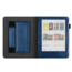 Case2go - E-reader hoes geschikt voor Kobo Clara Colour/ BW - Sleepcover - Auto/Wake functie - Met handstrap - Donker Blauw