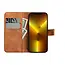 Case2go - Telefoonhoesje geschikt voor Samsung XCover 7 - Wallet Book Case - Met Magnetische Sluiting - Bruin