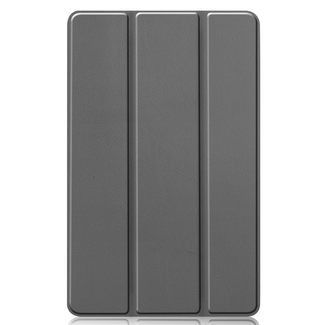 Hoozey Hoozey - Tablet hoes geschikt voor Samsung Galaxy Tab S6 Lite (2024) - 10.4 inch - Tri-Fold Book Case - Grijs