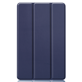 Hoozey Hoozey - Tablet hoes geschikt voor Samsung Galaxy Tab S6 Lite (2024) - 10.4 inch - Tri-Fold Book Case - Donker Blauw