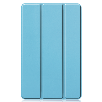 Hoozey Hoozey - Tablet hoes geschikt voor Samsung Galaxy Tab S6 Lite (2024) - 10.4 inch - Tri-Fold Book Case - Licht Blauw