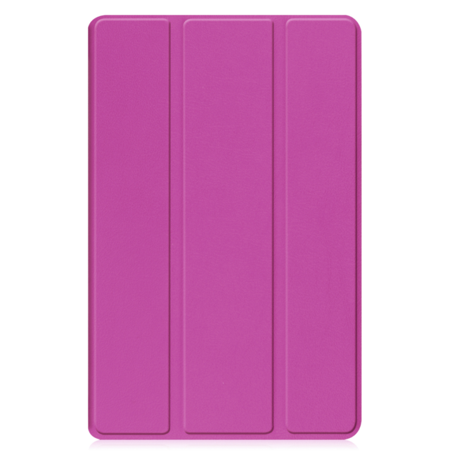 Hoozey - Tablet hoes geschikt voor Samsung Galaxy Tab S6 Lite (2024) - 10.4 inch - Tri-Fold Book Case - Paars