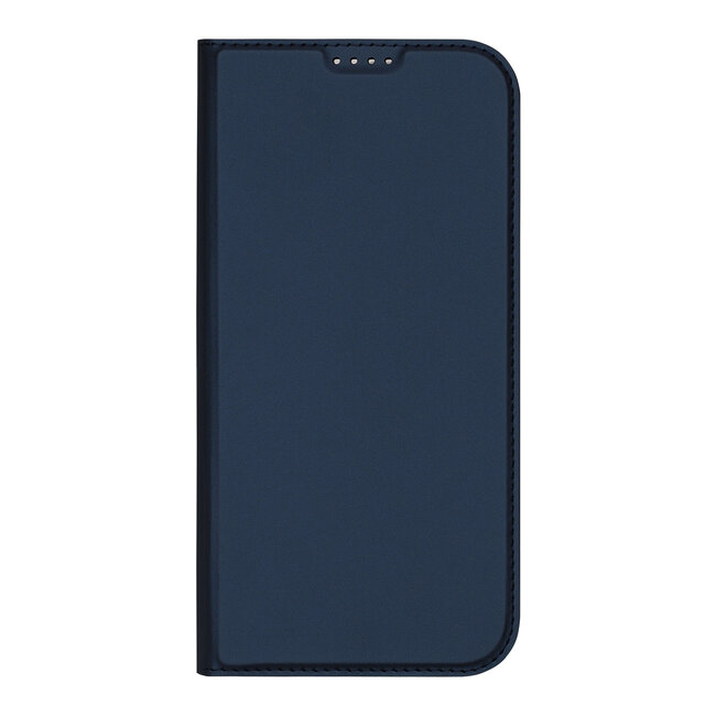 Dux Ducis - Telefoon Hoesje geschikt voor de Apple iPhone 16 Pro  - Skin Pro Book Case - Blauw