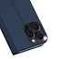 Dux Ducis - Telefoon Hoesje geschikt voor de Apple iPhone 16 Pro Max  - Skin Pro Book Case - Blauw