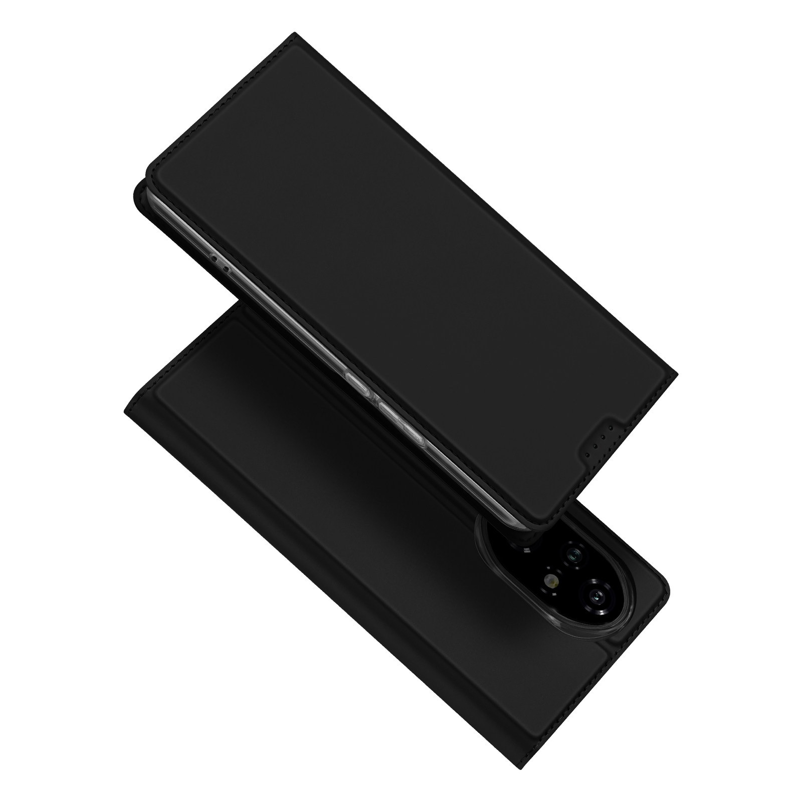Dux Ducis - Telefoon Hoesje geschikt voor de Honor 200 Pro - Skin Pro Book Case - Zwart afbeelding