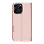 Dux Ducis - Telefoon Hoesje geschikt voor de Apple iPhone 16 Pro Max  - Skin Pro Book Case - Rosé Goud