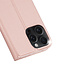 Dux Ducis - Telefoon Hoesje geschikt voor de Apple iPhone 16 Pro Max  - Skin Pro Book Case - Rosé Goud