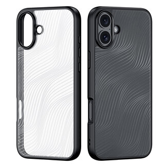 Dux Ducis Dux Ducis - Telefoon hoesje geschikt voor de Apple iPhone 16 Plus - Back Cover - Aimo Series - Zwart