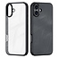 Dux Ducis - Telefoon hoesje geschikt voor de Apple iPhone 16 Plus - Back Cover - Aimo Series - Zwart