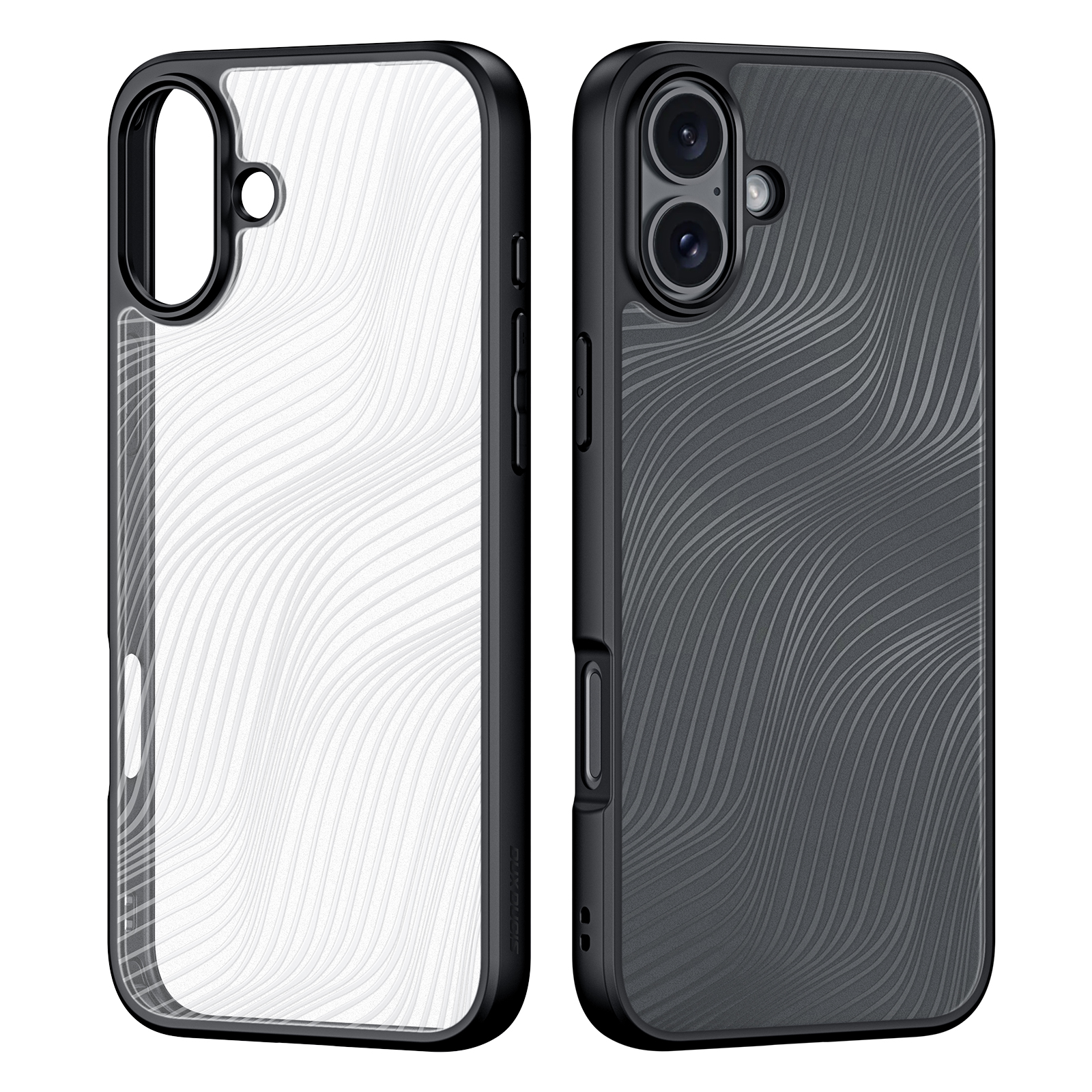 Dux Ducis - Telefoon hoesje geschikt voor de Apple iPhone 16 Plus - Back Cover - Aimo Series - Zwart afbeelding