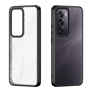 Dux Ducis Dux Ducis - Telefoon hoesje geschikt voor de Oppo Reno 12 Pro - Back Cover - Aimo Series - Zwart