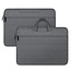 Dux Ducis - Laptoptas- Laptoptas – 15.5 tot 16 Inch - Laptophoes- Laptop sleeve - Laptop Sleeve- Laptop Tas- Met Handvat - Grijs