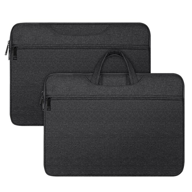 Dux Ducis - Laptoptas – 15.5 tot 16 Inch - Laptop sleeve - Met Handvat - Zwart