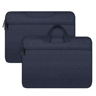 Dux Ducis Dux Ducis - Laptoptas – Laptop rugzak - 14 tot 15.4 Inch - Met Handvat - Donkerblauw