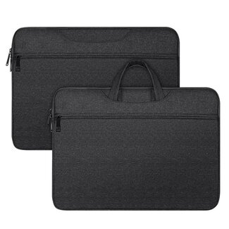Dux Ducis Dux Ducis - Laptoptas- Laptoptas – Laptop rugzak - Laptophoes- 14 tot 15.4 Inch - Laptop Sleeve- Laptop Tas- Met Handvat - Zwart