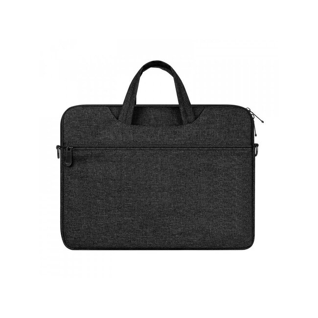 Dux Ducis - Laptoptas- Laptoptas – Laptop rugzak - Laptophoes- 13 tot 13.9 Inch - Laptop Sleeve- Laptop Tas- Met Schouderband - Zwart