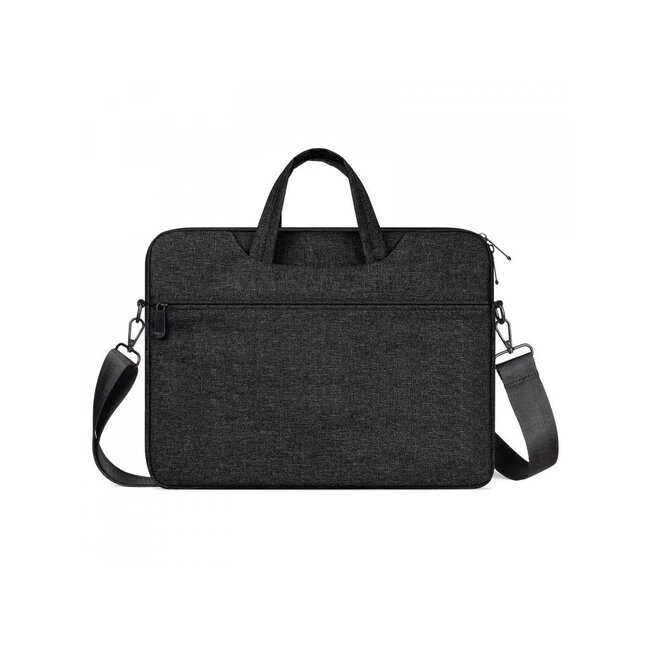 Dux Ducis - Laptoptas- Laptoptas – Laptop rugzak - Laptophoes- 15.5 tot 16 Inch - Laptop Sleeve- Laptop Tas- Met Schouderband - Zwart