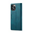 AutSpace - Telefoonhoesje geschikt voor Apple iPhone 15 Pro - Wallet Book Case - Magneetsluiting - met RFID bescherming - Blauw
