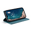 AutSpace - Telefoonhoesje geschikt voor Apple iPhone 15 Pro - Wallet Book Case - Magneetsluiting - met RFID bescherming - Blauw