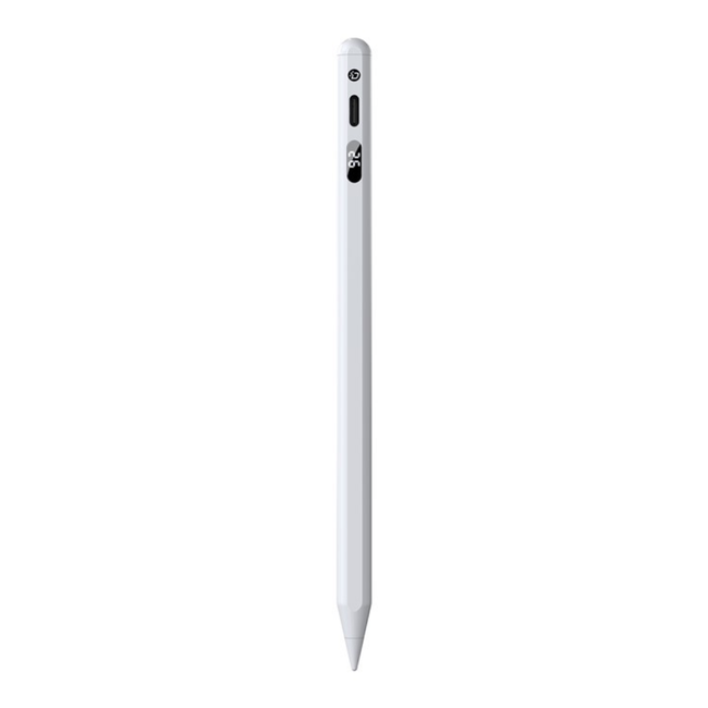 Dux Ducis - Stylus Pen geschikt voor iPad, iPad Mini, iPad Pro - Magnetische Active Stylus voor iPad (vanaf 2018) - Palm Rejection - Wit