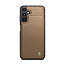 CaseMe - Telefoonhoesje geschikt voor Samsung Galaxy A25 - Back Cover met RFID Pasjeshouder - Bruin