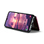 CaseMe - Telefoonhoesje geschikt voor Samsung Galaxy A25 - Back Cover met RFID Pasjeshouder - Rood