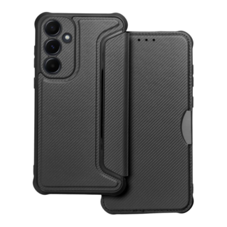 Case2go Case2go - Hoesje geschikt voor Samsung Galaxy A55 - Schokbestendige Book Case - Zwart