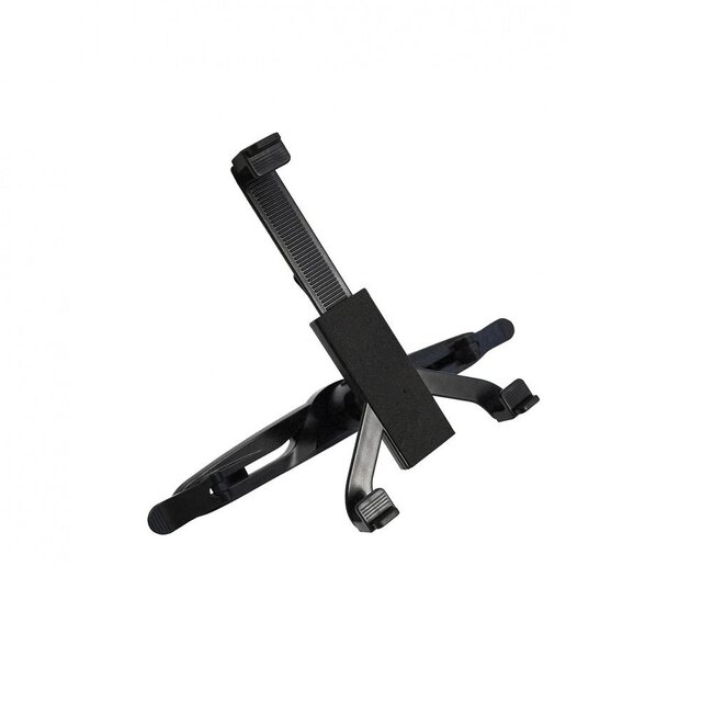 Case2go - Autohouder geschikt voor tablet - Met bevestiging voor dashboard en hoofdsteun - Zwart