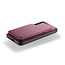CaseMe - Telefoonhoesje geschikt voor Samsung Galaxy S24 Plus - Back Cover met RFID Pasjeshouder - Rood