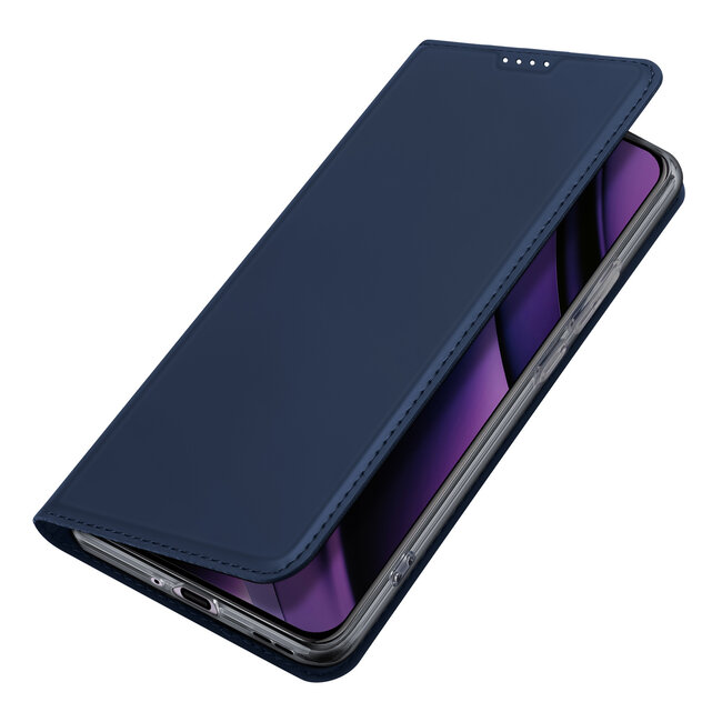 Dux Ducis - Telefoon Hoesje geschikt voor Oppo Reno 12 Pro  - Skin Pro - Book Case - Blauw