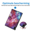 Case2go - Tablet hoes geschikt voor Huawei MatePad SE 11 (2024) - Tri-Fold Book Case - Auto Wake/Sleep functie - Galaxy