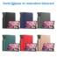 Case2go - Tablet hoes geschikt voor Lenovo Legion Tab (2023) - Tri-fold hoes - Auto/Wake functie - Rood