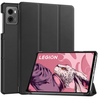 Case2go Case2go - Tablet hoes geschikt voor Lenovo Legion Tab (2023) - Tri-fold hoes - Auto/Wake functie - Zwart