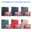 Case2go - Tablet hoes geschikt voor Lenovo Legion Tab (2023) - Tri-fold hoes - Auto/Wake functie - Rosegoud