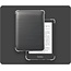 Case2go - E-reader hoes geschikt voor Kobo Clara HD - Siliconen Back Cover - Met Schokbestendige Hoeken - Transparant