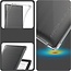 Case2go - E-reader hoes geschikt voor Kobo Clara HD - Siliconen Back Cover - Met Schokbestendige Hoeken - Transparant