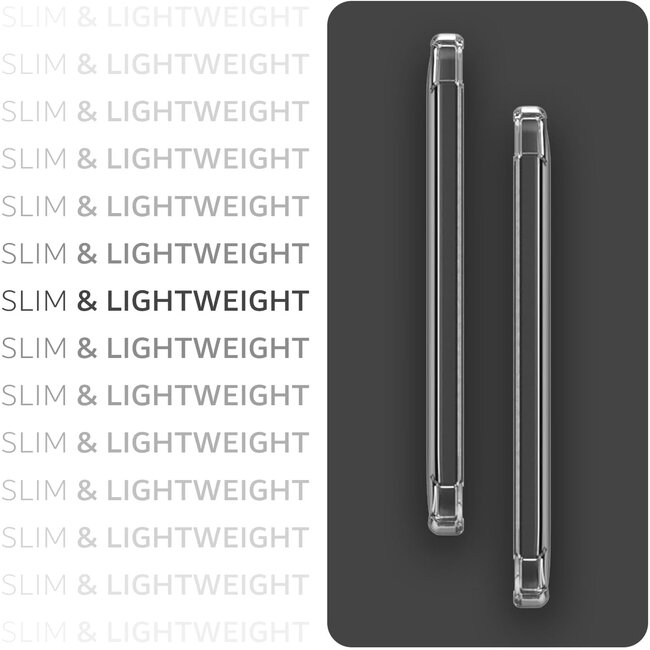 Case2go - E-reader hoes geschikt voor Kobo Clara HD - Siliconen Back Cover - Met Schokbestendige Hoeken - Transparant