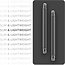 Case2go - E-reader hoes geschikt voor Kobo Clara HD - Siliconen Back Cover - Met Schokbestendige Hoeken - Transparant