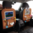Case2go - Auto organizer met Tablet houder - Autostoel Organizer met telefoonhouder en bekerhouder auto - Bruin