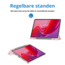 Case2go - Tablet hoes geschikt voor Lenovo Tab M11 (2024) - Acrylic Trifold case met Pencil houder - Licht Roze