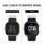 Case2go - Oplaadkabel geschikt voor Fitbit Versa 1 - USB-oplaadstation - dock - 1.0 meter - Zwart