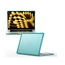 Case2go - Hoes voor Macbook Air 15 Inch (2023) - 360 Bescherming - Click on - Lichtblauw