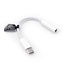USB C naar Jack 3.5mm Adapter - AUX koptelefoon aansluiting - WIT